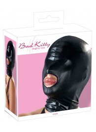 Черная эластичная маска на голову с отверстием для рта - Orion - купить с доставкой в Рубцовске