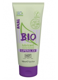 Интимный увлажняющий анальный гель BIO SuperGlide - 100 мл. - HOT - купить с доставкой в Рубцовске