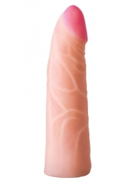 Фаллическая насадка на трусики харнесс - 17,5 см. - LOVETOY (А-Полимер) - купить с доставкой в Рубцовске