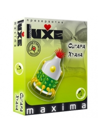 Презерватив LUXE Maxima  Сигара Хуана  - 1 шт. - Luxe - купить с доставкой в Рубцовске
