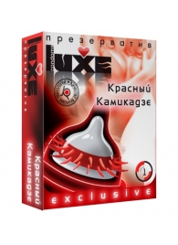 Презерватив LUXE  Exclusive   Красный Камикадзе  - 1 шт. - Luxe - купить с доставкой в Рубцовске
