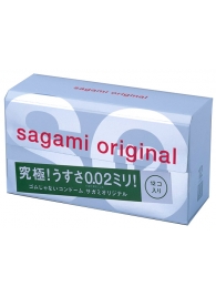 Ультратонкие презервативы Sagami Original - 12 шт. - Sagami - купить с доставкой в Рубцовске