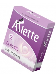 Классические презервативы Arlette Classic - 3 шт. - Arlette - купить с доставкой в Рубцовске