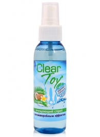 Очищающий спрей для игрушек CLEAR TOY Tropic - 100 мл. - Биоритм - купить с доставкой в Рубцовске