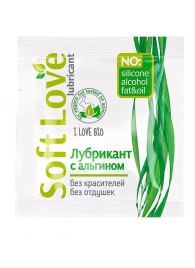 Пробник лубриканта на водной основе Soft Love - 3 гр. - Биоритм - купить с доставкой в Рубцовске