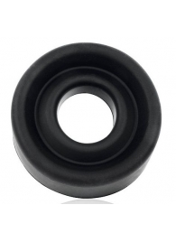 Черная гладкая насадка на помпу размера L - Sex Expert - в Рубцовске купить с доставкой