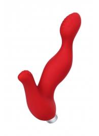 Красный силиконовый вибростимулятор простаты Proman - 12,5 см. - ToyFa - в Рубцовске купить с доставкой