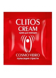 Пробник возбуждающего крема для женщин Clitos Cream - 1,5 гр. - Биоритм - купить с доставкой в Рубцовске