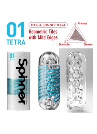 Мастурбатор SPINNER Tetra - Tenga - в Рубцовске купить с доставкой