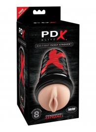 Телесный мастурбатор-вагина Air Tight Pussy Stroker - Pipedream - в Рубцовске купить с доставкой