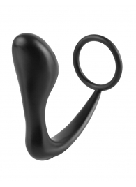 Эрекционное кольцо с анальной пробкой Ass-Gasm Cockring Plug - Pipedream - в Рубцовске купить с доставкой