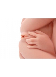 Реалистичный торс-девушка Hera 3 с тремя тугими отверстиями, вибрацией, ротацией и голосом - KOKOS - в Рубцовске купить с доставкой