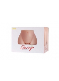Мастурбатор-полуторс Cherry с вибрацией и двумя любовными тоннелями - KOKOS - в Рубцовске купить с доставкой
