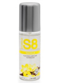 Лубрикант на водной основе Stimul8 Flavored Lube с ванильным ароматом - 125 мл. - Stimul8 - купить с доставкой в Рубцовске
