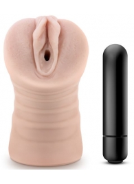 Телесный мастурбатор-вагина Rain - Blush Novelties - в Рубцовске купить с доставкой