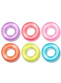 Набор из 6 эрекционных колец King of the Ring - Blush Novelties - в Рубцовске купить с доставкой