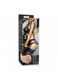 Телесный мастурбатор-ротик Skye - Blush Novelties - в Рубцовске купить с доставкой