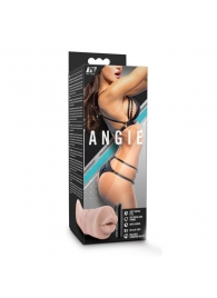 Телесный мастурбатор-ротик Angie - Blush Novelties - в Рубцовске купить с доставкой