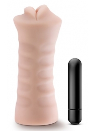 Телесный мастурбатор-ротик Angie - Blush Novelties - в Рубцовске купить с доставкой