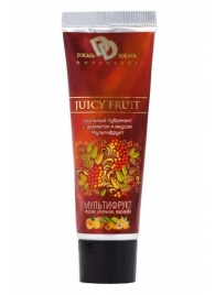 Интимный съедобный лубрикант JUICY FRUIT с ароматом фруктов - 30 мл. - БиоМед - купить с доставкой в Рубцовске