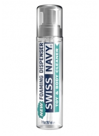 Очищающая пенка для игрушек и тела Swiss Navy Toy   Body Cleaner Foamer - 207 мл. - Swiss navy - купить с доставкой в Рубцовске