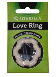 Фигурное эрекционное кольцо из киберкожи - Sitabella - в Рубцовске купить с доставкой