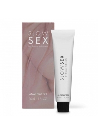 Лубрикант на водной основе Slow Sex Anal Play Gel - 30 мл. - Bijoux Indiscrets - купить с доставкой в Рубцовске