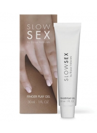 Гель для мастурбации с ароматом кокоса Slow Sex Finger Play Gel - 30 мл. - Bijoux Indiscrets - купить с доставкой в Рубцовске