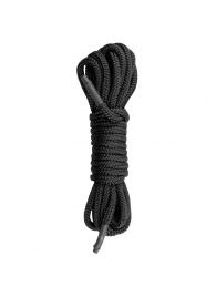 Черная веревка для бондажа Easytoys Bondage Rope - 5 м. - Easy toys - купить с доставкой в Рубцовске