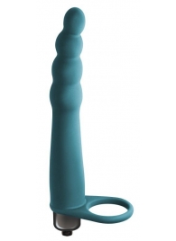 Зеленая вибронасадка для двойного проникновения Bramble - 16,5 см. - Lola Games - купить с доставкой в Рубцовске