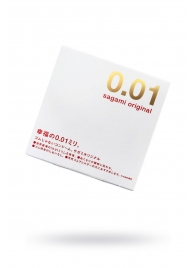 Супертонкий презерватив Sagami Original 0.01 - 1 шт. - Sagami - купить с доставкой в Рубцовске
