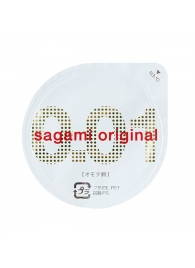 Супертонкий презерватив Sagami Original 0.01 - 1 шт. - Sagami - купить с доставкой в Рубцовске