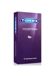Презервативы Torex  Ультратонкие  - 12 шт. - Torex - купить с доставкой в Рубцовске
