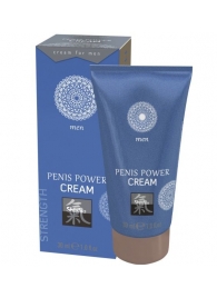 Возбуждающий крем для мужчин Penis Power Cream - 30 мл. - Shiatsu - купить с доставкой в Рубцовске