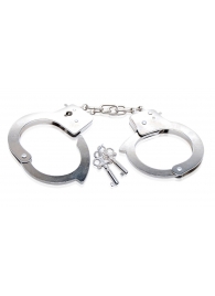 Металлические наручники Beginner s Metal Cuffs - Pipedream - купить с доставкой в Рубцовске