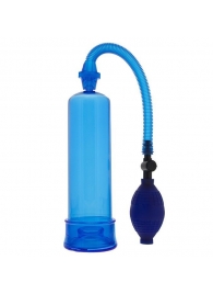 Синяя вакуумная помпа MENZSTUFF PENIS ENLARGER - Dream Toys - в Рубцовске купить с доставкой