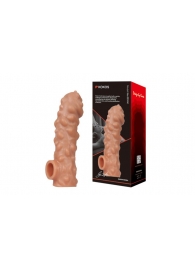 Насадка на фаллос с крупными бугорками EXTREME SLEEVE - 15,6 см. - KOKOS - в Рубцовске купить с доставкой