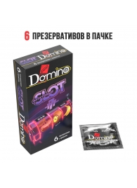 Ароматизированные презервативы DOMINO  Фруктовый слот  - 6 шт. - Domino - купить с доставкой в Рубцовске