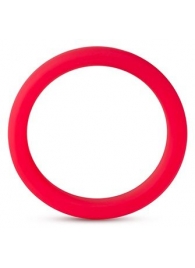 Красное эрекционное кольцо Silicone Go Pro Cock Ring - Blush Novelties - в Рубцовске купить с доставкой