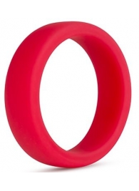 Красное эрекционное кольцо Silicone Go Pro Cock Ring - Blush Novelties - в Рубцовске купить с доставкой