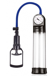 Прозрачная вакуумная помпа Sex Expert с манометром - Sex Expert - в Рубцовске купить с доставкой