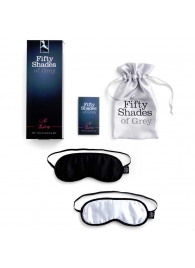 Набор из двух масок на глаза Soft Blindfold Twin Pack - Fifty Shades of Grey - купить с доставкой в Рубцовске