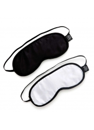 Набор из двух масок на глаза Soft Blindfold Twin Pack - Fifty Shades of Grey - купить с доставкой в Рубцовске