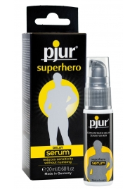 Сыворотка-пролонгатор pjur SUPERHERO Delay Serum - 20 мл. - Pjur - купить с доставкой в Рубцовске