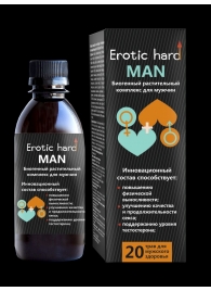 Мужской биогенный концентрат для усиления эрекции Erotic hard Man - 250 мл. - Erotic Hard - купить с доставкой в Рубцовске