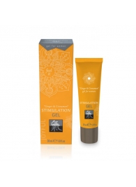 Возбуждающий интимный гель STIMULATION GEL Ginger   Cinnamon - 30 мл. - Shiatsu - купить с доставкой в Рубцовске
