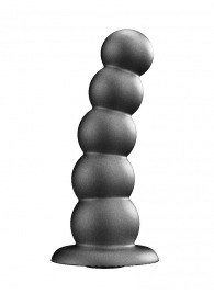 Черная насадка-плаг на харнесс PLATINUM 9 - 24 см. - LOVETOY (А-Полимер) - купить с доставкой в Рубцовске