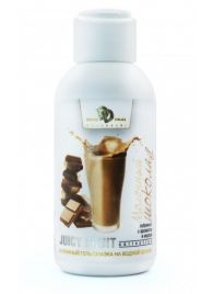 Интимный гель-смазка JUICY FRUIT с ароматом молочного шоколада - 100 мл. - БиоМед - купить с доставкой в Рубцовске