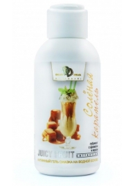Интимный гель-смазка JUICY FRUIT с ароматом солёной карамели - 100 мл. - БиоМед - купить с доставкой в Рубцовске