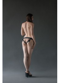 Черные трусики Better с анальной насадкой - 8 см. - Lola Games - купить с доставкой в Рубцовске